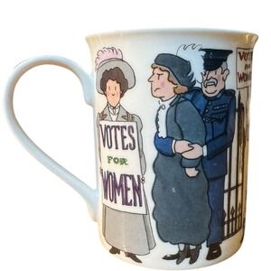 Alison Gardiner Fine Bone China Mug Hand Made in England Dishwasher Safe